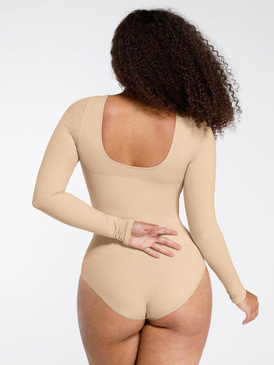 Bloom ™ |  Long Sleeve Full Neck Bodysuit | 1+1