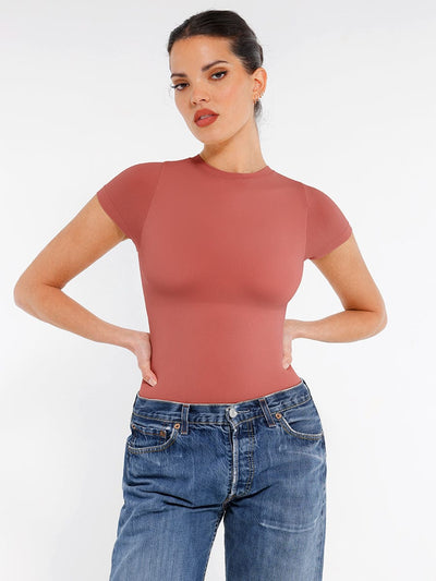 Bloom ™ |  Short Sleeve  Shaping Bodysuit
